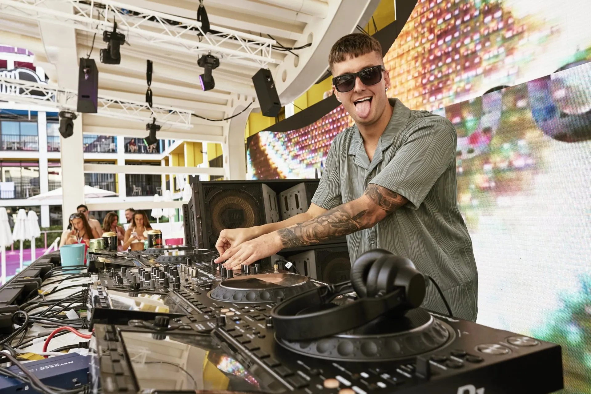 SoundCloud Presents Casso Daire Multunes Ibiza Rocks Pool Party 2024 (6)